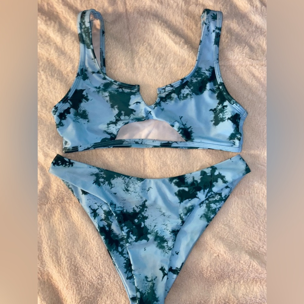 Blue zaful bikini